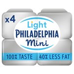 Philadelphia Light Soft Cream Cheese Snacks Mini Tub