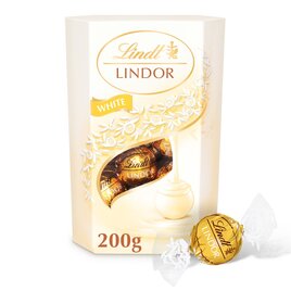 Lindt Lindor White Chocolate Truffles | Ocado