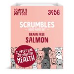 Scrumbles Wet Dog Food Pate, Grain Free Salmon