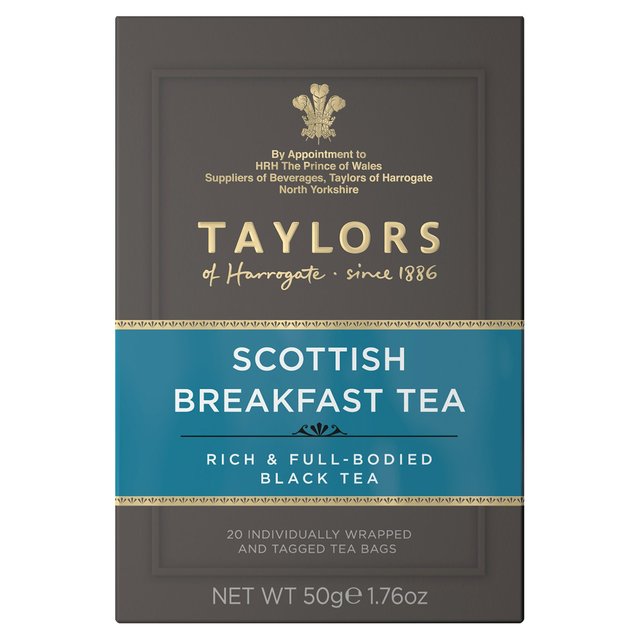 Taylors Scottish Breakfast Teabags, 20 Per Pack