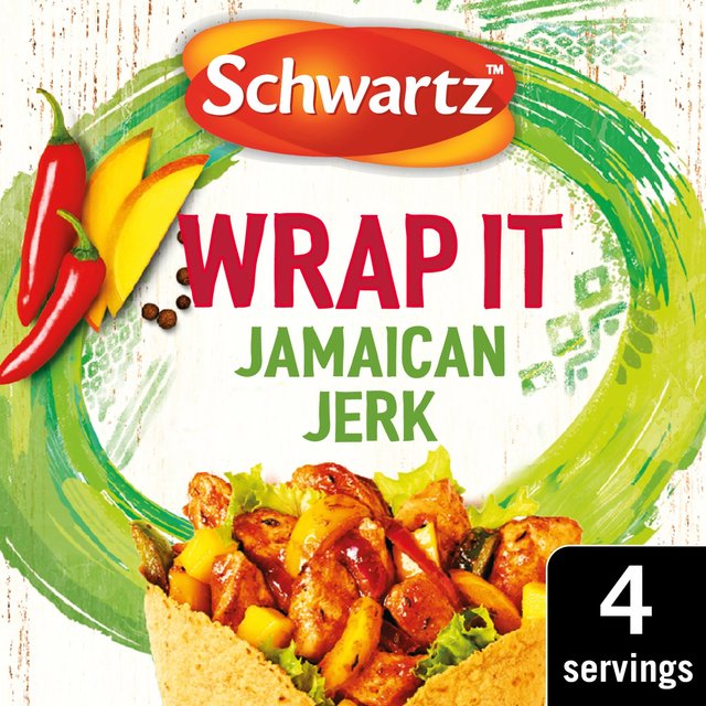 Schwartz Wrap It Jamaican Jerk, 30g