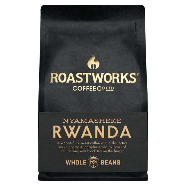 Roastworks Rwanda Whole Bean Coffee, 200g