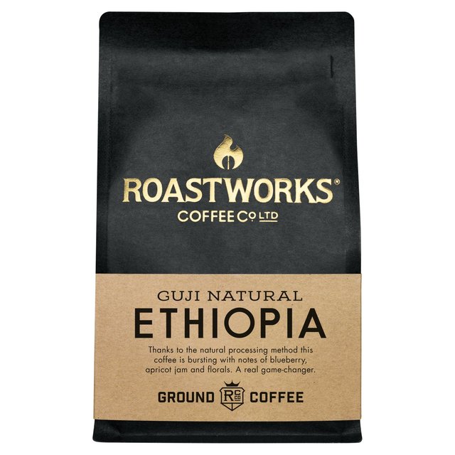 Roastworks Ethiopia Natural Ground Coffee, 200g