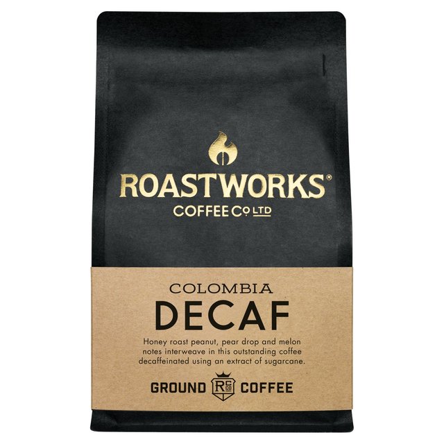 Roastworks Decaf Colombia Ground Coffee, 200g