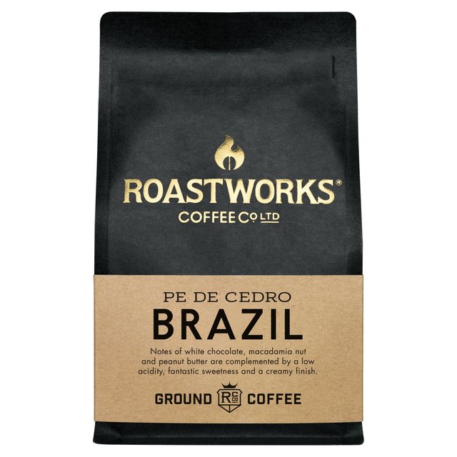 Roastworks Brazil Ground Coffee, 200g
