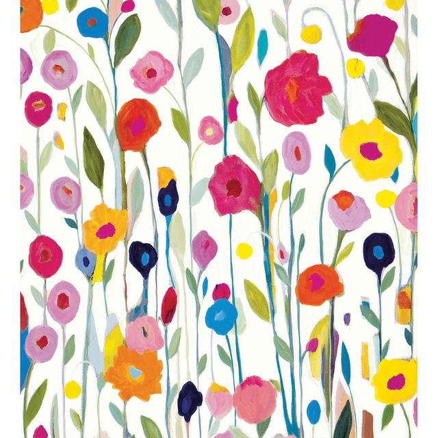 Bright & Beautiful Floral Blank Card, 137x148mm