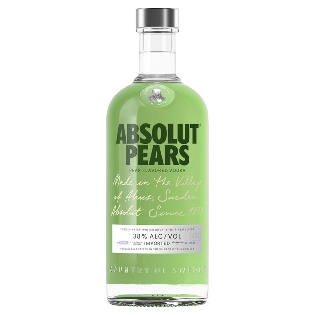 Absolut Pears Flavoured Swedish Vodka, 70cl