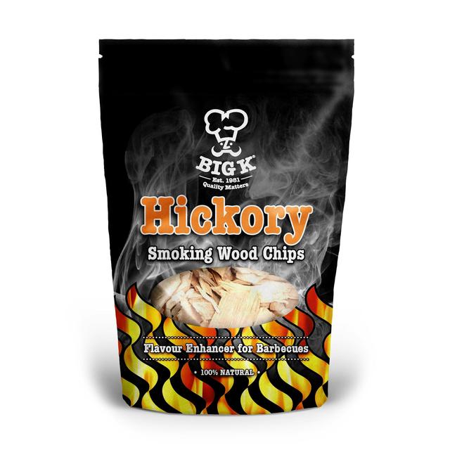 Big K Hickory Smoking Wood Chips, 400g