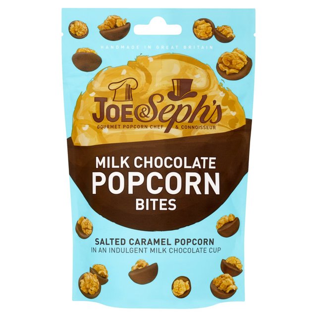 Joe & Seph’s Milk Chocolate Popcorn Bites, 63g
