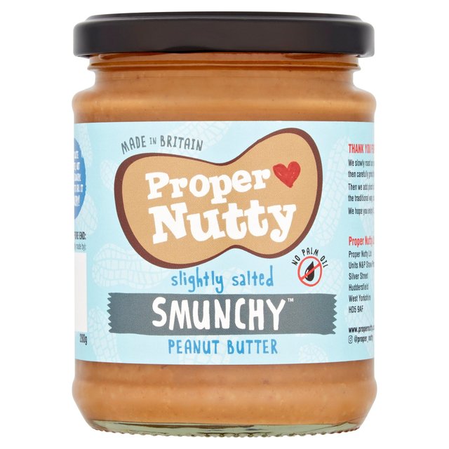 Silver Spoon Proper Nutty Slightly Salted Peanut Butter, 280g