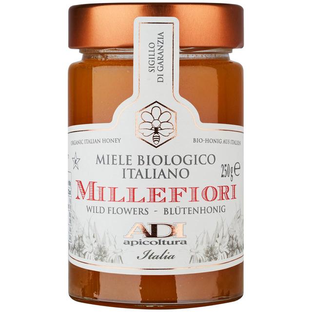 ADI Apicoltura Organic Wildflower Honey, 250g