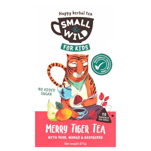 Small & Wild Merry Tiger Kids Tea, 15 Per Pack