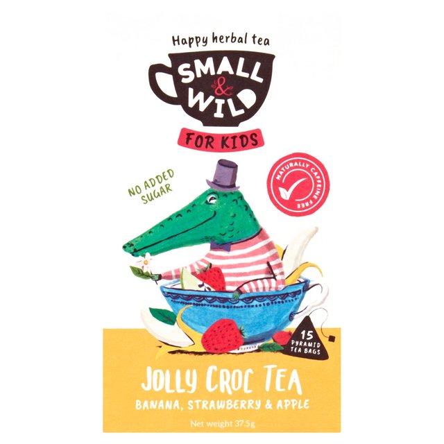 Small & Wild Jolly Croc Kids Tea, 15 Per Pack