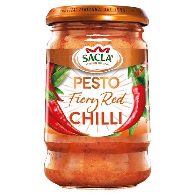 Sacla’ Fiery Chilli Pesto, 190g