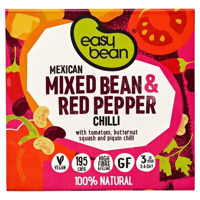 Easy Bean Mexican Mixed Bean & Red Pepper Chilli, 320g