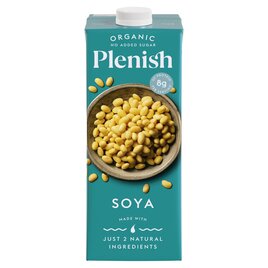 Plenish Organic Soya Unsweetened Drink 1L