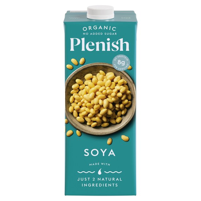 Plenish Organic Soya Unsweetened Drink, 1l