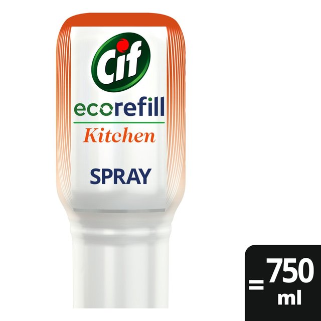 Cif Power & Shine Kitchen Spray Ecorefill, 70ml