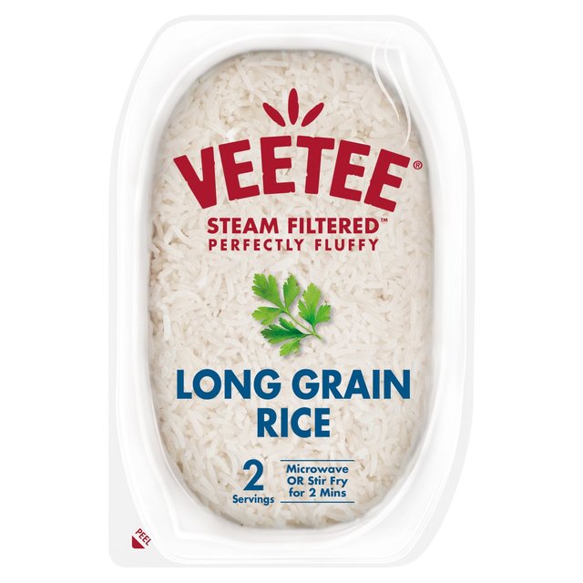 Veetee Heat and Eat Long Grain Rice Tray, 280g