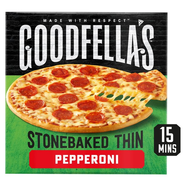 Goodfella’s Stonebaked Thin Pepperoni Pizza, 332g