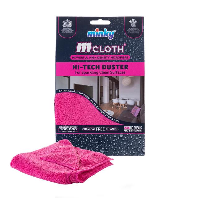 Minky M Cloth Hi Tech Microfibre Duster, 32x32cm