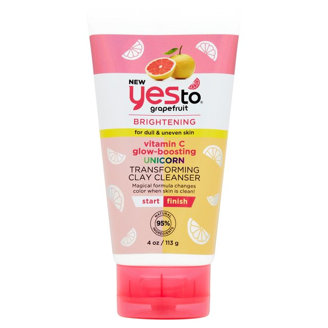 Yes To Grapefruit Vitamin C Glow Boosting Unicorn Clay Cleanser