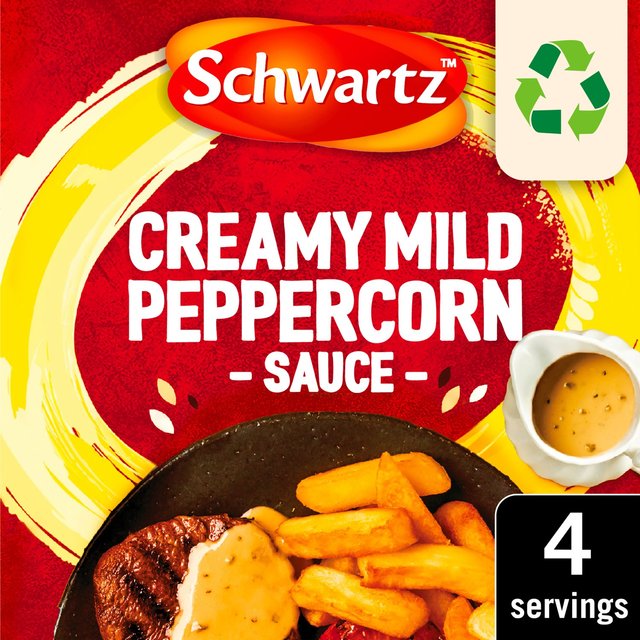 Schwartz Mild Peppercorn Sauce Mix, 25g