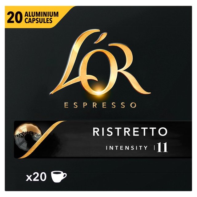 L’OR Ristretto Coffee Pods x20 Intensity 11, 20 per Pack