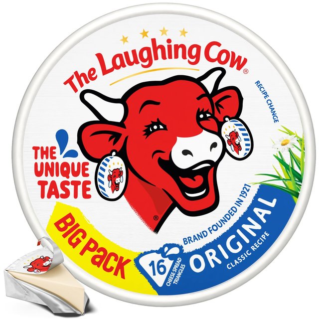 The Laughing Cow Original Spread Cheese Triangles, 267g