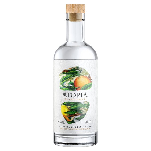 Atopia Spiced Citrus Non Alcoholic Spirit, 70cl