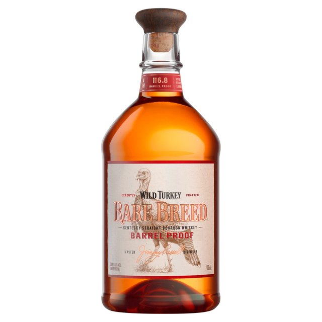 Wild Turkey Rare Breed Kentucky Bourbon Whiskey, Barrel Proof Bourbon, 70cl