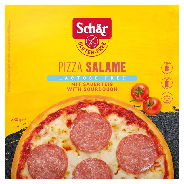Schar Bonta Gluten Free Salami Pizza Thin & Crispy Frozen, 330g