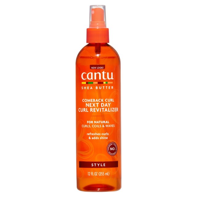 Cantu Shea Butter Comeback Curl Next Day Curl Revitalizer for Natural Hair, 340g