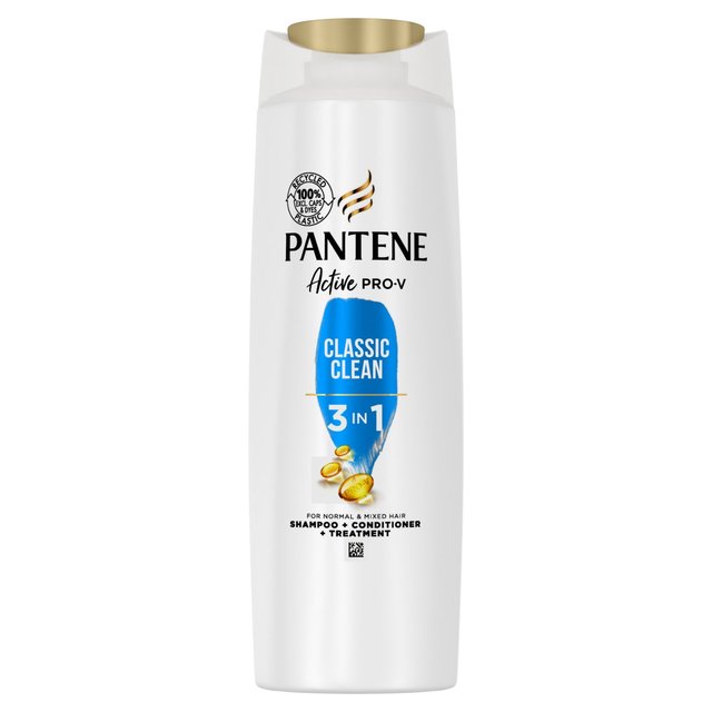 Pantene Pro-V 3in1 Classic Clean Shampoo and Conditioner, 300ml