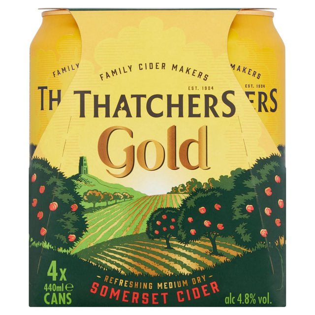 Thatchers Gold, 4 x 440ml