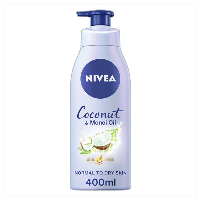 Nivea Coconut & Monoi Oil Body Lotion for Normal to Dry Skin, 400ml