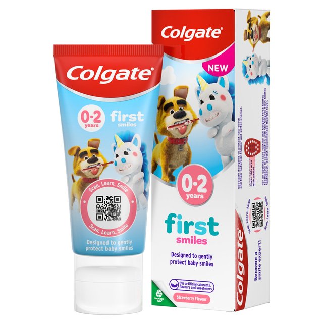 Colgate Kids Mild Fruit Baby Toothpaste, 0-2 Years, 50ml