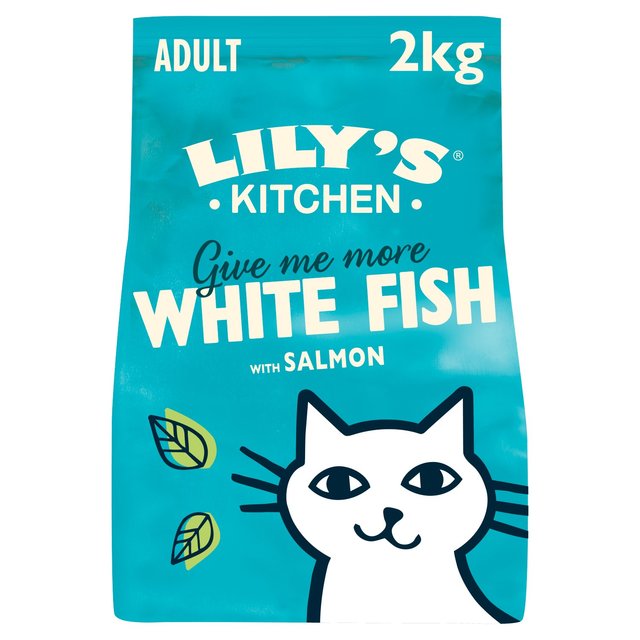 Lily’s Kitchen Cat Fisherman’s Feast White Fish With Salmon Dry Food, 2kg