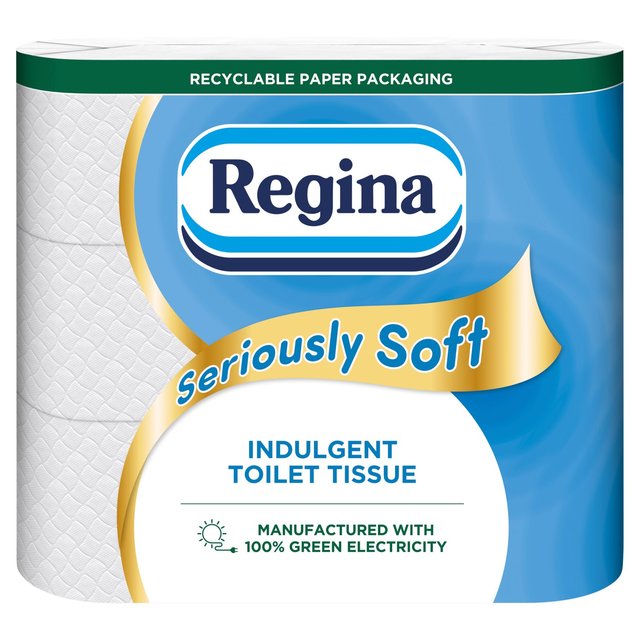 Regina Seriously Soft Toilet Tissue, 9 Per Pack