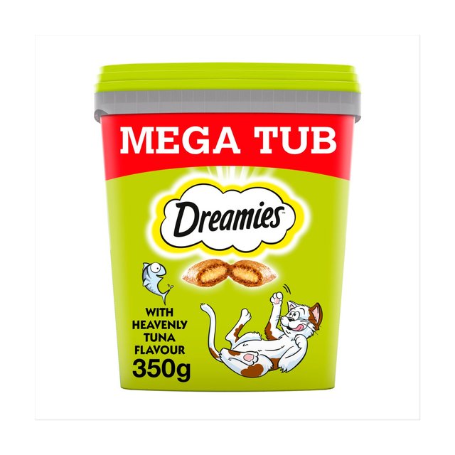 Dreamies Cat Treat Biscuits With Tuna Flavour Bulk Mega Tub, 350g
