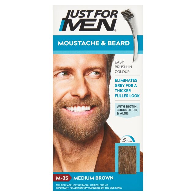 Just For Men Moustache & Beard Medium Brown