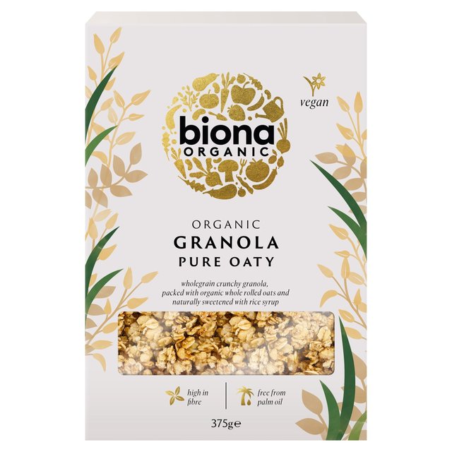 Biona Organic Pure Oaty Granola, 375g