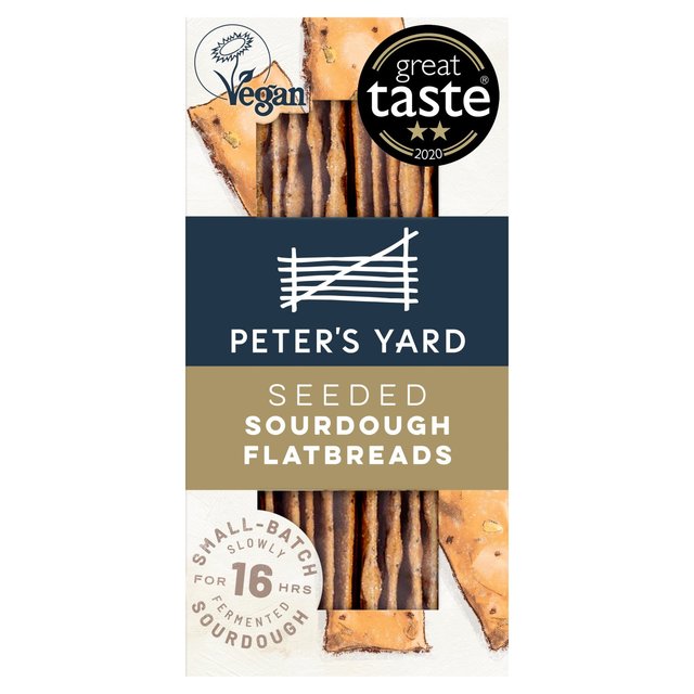 Peter’s Yard Seeded Sourdough Flatbreads, 135g
