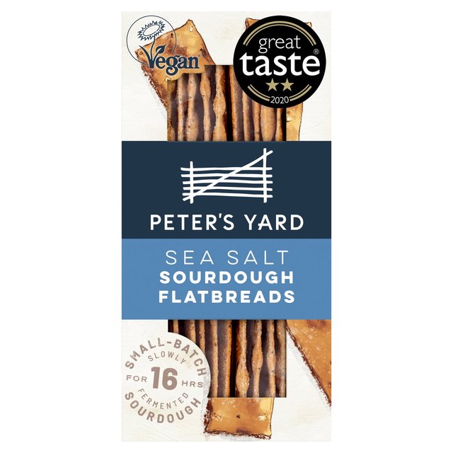 Peter’s Yard Sea Salt Sourdough Flatbreads, 115g