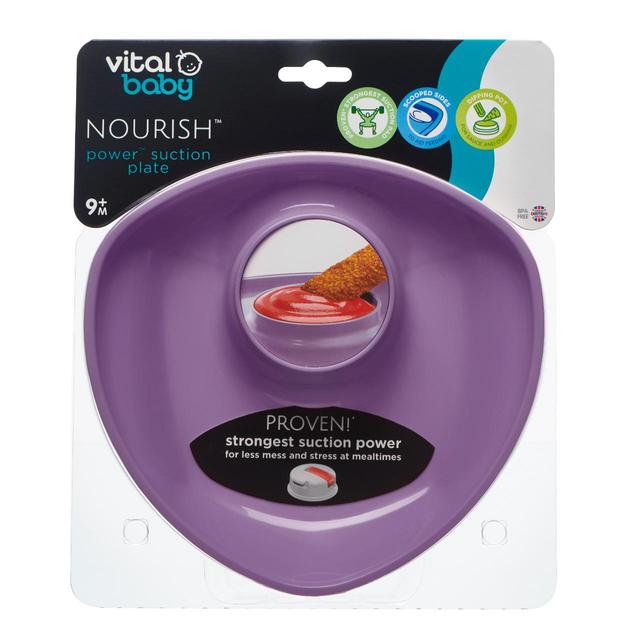 Vital Baby Power Suction Plate Fizz, One Size