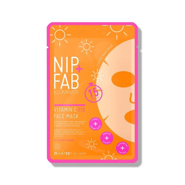 Nip + Fab Vitamin C Fix Hydrogel Face Mask, 25ml