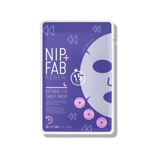 Nip + Fab Retinol Fix Anti Ageing Face Mask, 25ml