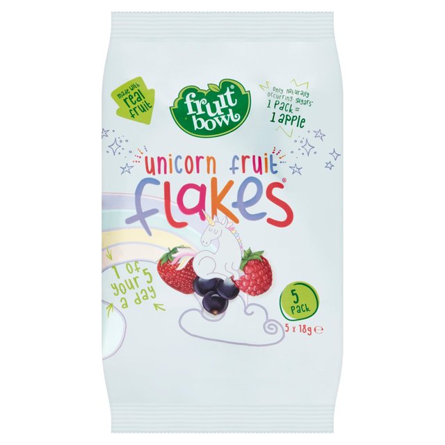 Fruit Bowl Unicorn Flakes, 5 Per Pack