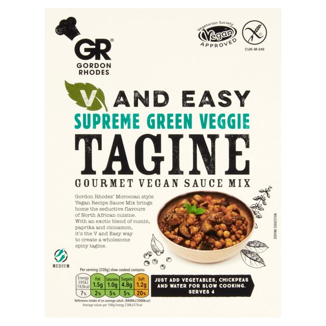 Gordon Rhodes V & Easy Supreme Green Veggie Tagine, 75g