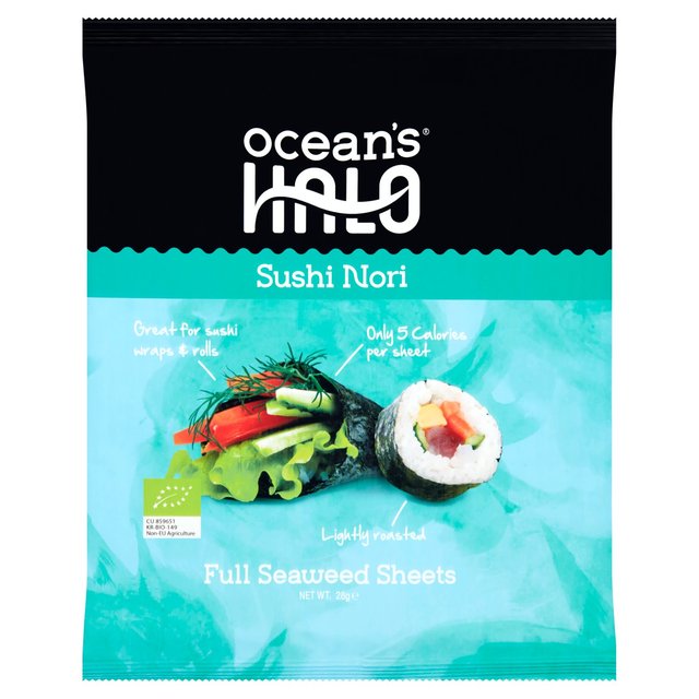 Ocean’s Halo Organic Sushi Nori, 28g